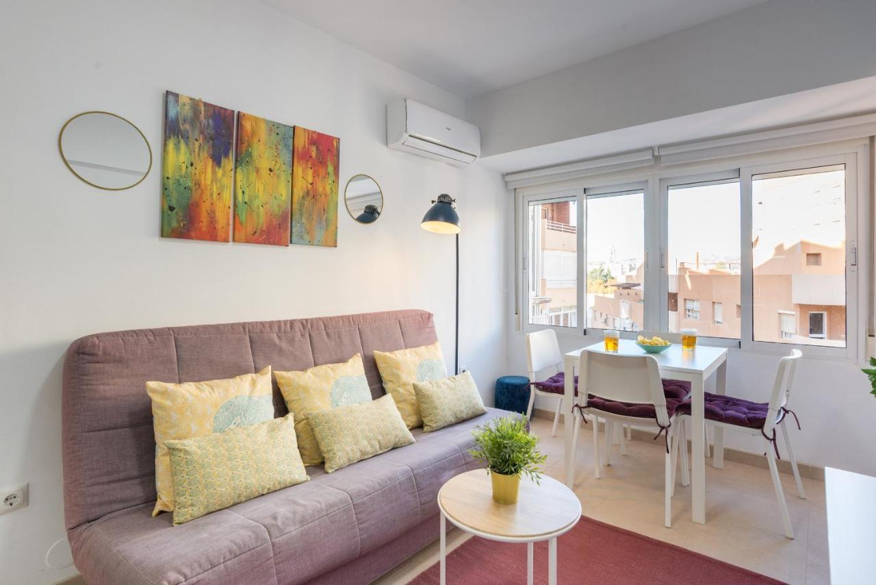 Mp6-Cathedral Views Apt Right On The Beach Apartment Malaga Luaran gambar